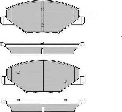 QUARO QP7975 - Kit de plaquettes de frein, frein à disque cwaw.fr