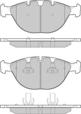 E.T.F. 12-1096 - Kit de plaquettes de frein, frein à disque cwaw.fr