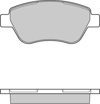 E.T.F. 12-1040 - Kit de plaquettes de frein, frein à disque cwaw.fr