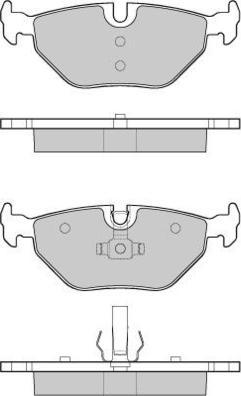 E.T.F. 12-1051 - Kit de plaquettes de frein, frein à disque cwaw.fr