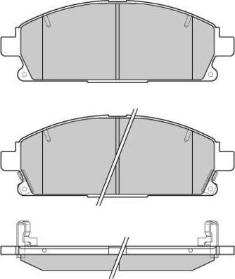 E.T.F. 12-1068 - Kit de plaquettes de frein, frein à disque cwaw.fr