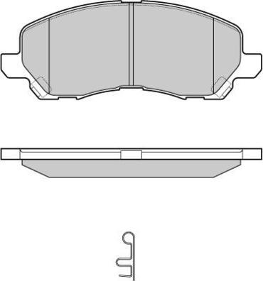 E.T.F. 12-1080 - Kit de plaquettes de frein, frein à disque cwaw.fr