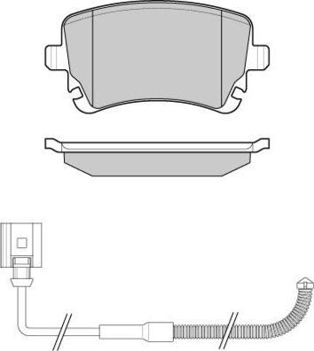 E.T.F. 12-1087 - Kit de plaquettes de frein, frein à disque cwaw.fr