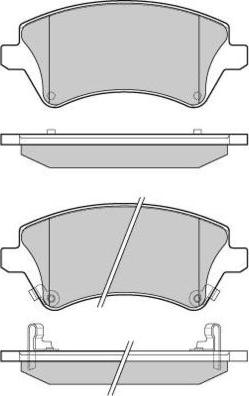 E.T.F. 12-1030 - Kit de plaquettes de frein, frein à disque cwaw.fr