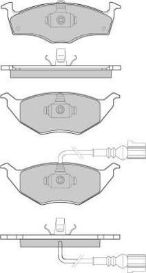 E.T.F. 12-1032 - Kit de plaquettes de frein, frein à disque cwaw.fr