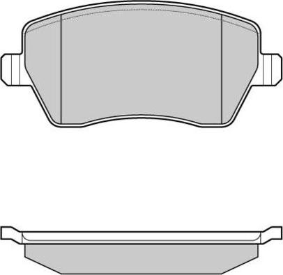 E.T.F. 12-1026 - Kit de plaquettes de frein, frein à disque cwaw.fr