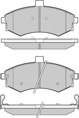 E.T.F. 12-1079 - Kit de plaquettes de frein, frein à disque cwaw.fr