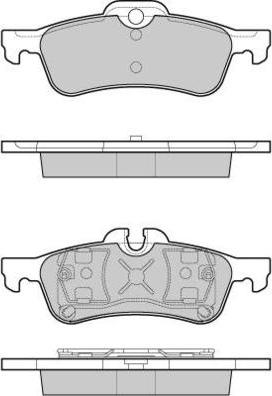 HELLA 530032770 - Kit de plaquettes de frein, frein à disque cwaw.fr