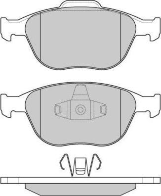 E.T.F. 12-1078 - Kit de plaquettes de frein, frein à disque cwaw.fr