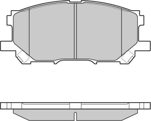 E.T.F. 12-1168 - Kit de plaquettes de frein, frein à disque cwaw.fr