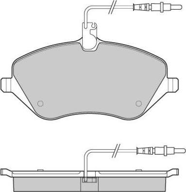 E.T.F. 12-1181 - Kit de plaquettes de frein, frein à disque cwaw.fr