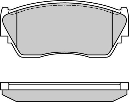 E.T.F. 12-1125 - Kit de plaquettes de frein, frein à disque cwaw.fr