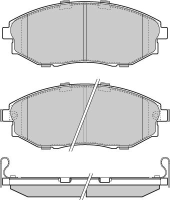 Magneti Marelli 600000096950 - Kit de plaquettes de frein, frein à disque cwaw.fr