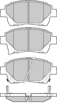 Magneti Marelli 363700201852 - Kit de plaquettes de frein, frein à disque cwaw.fr