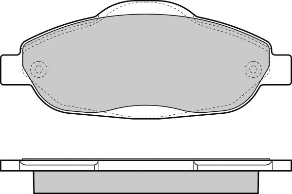 E.T.F. 12-1364 - Kit de plaquettes de frein, frein à disque cwaw.fr