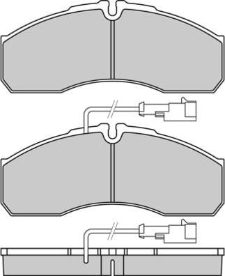 ATE 604865 - Kit de plaquettes de frein, frein à disque cwaw.fr