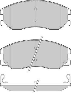 E.T.F. 12-1303 - Kit de plaquettes de frein, frein à disque cwaw.fr