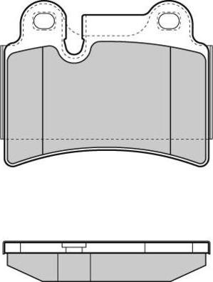 E.T.F. 12-1302 - Kit de plaquettes de frein, frein à disque cwaw.fr