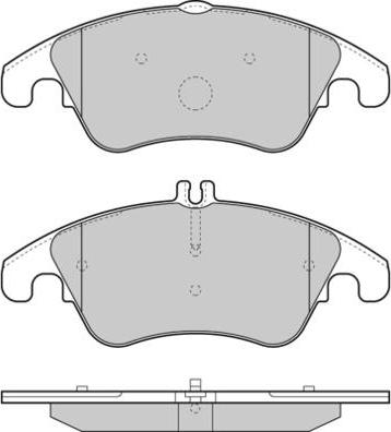 E.T.F. 12-1317 - Kit de plaquettes de frein, frein à disque cwaw.fr