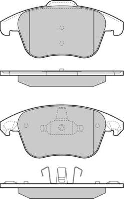 E.T.F. 12-1330 - Kit de plaquettes de frein, frein à disque cwaw.fr