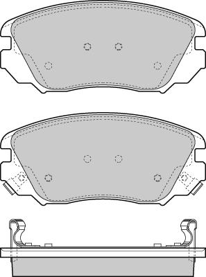 Valeo 671047 - Kit de plaquettes de frein, frein à disque cwaw.fr