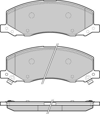 E.T.F. 12-1378 - Kit de plaquettes de frein, frein à disque cwaw.fr