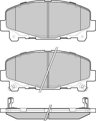 Valeo 670351 - Kit de plaquettes de frein, frein à disque cwaw.fr