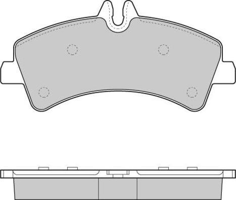 E.T.F. 12-1291 - Kit de plaquettes de frein, frein à disque cwaw.fr