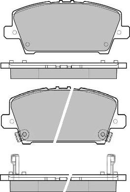 E.T.F. 12-1245 - Kit de plaquettes de frein, frein à disque cwaw.fr