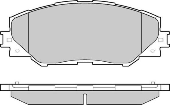 FTE 9001167 - Kit de plaquettes de frein, frein à disque cwaw.fr