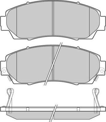 Valeo 601179 - Kit de plaquettes de frein, frein à disque cwaw.fr