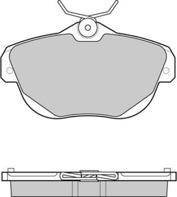 E.T.F. 12-1262 - Kit de plaquettes de frein, frein à disque cwaw.fr