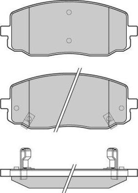 Spidan 32973 - Kit de plaquettes de frein, frein à disque cwaw.fr