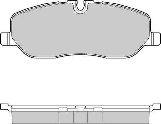 E.T.F. 12-1206 - Kit de plaquettes de frein, frein à disque cwaw.fr