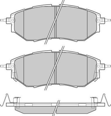 HELLA 8DB 355 035-561 - Kit de plaquettes de frein, frein à disque cwaw.fr