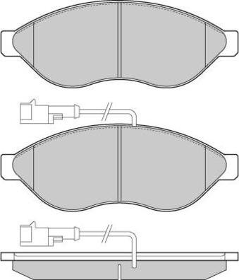 JP Group 4163603919 - Kit de plaquettes de frein, frein à disque cwaw.fr