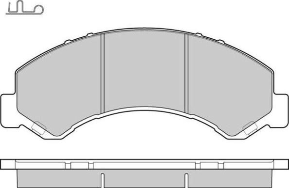 Brembo 626.1064 - Kit de plaquettes de frein, frein à disque cwaw.fr