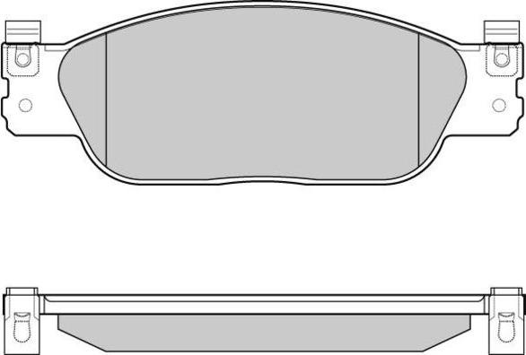 Spidan 32463 - Kit de plaquettes de frein, frein à disque cwaw.fr