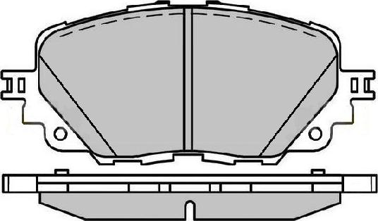 FTE 9001987 - Kit de plaquettes de frein, frein à disque cwaw.fr