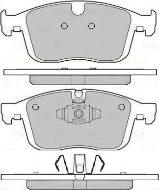 E.T.F. 12-1724 - Kit de plaquettes de frein, frein à disque cwaw.fr