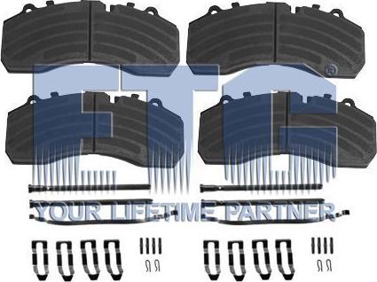 ETG Automotive 02.07.42.223150 - Kit de plaquettes de frein, frein à disque cwaw.fr