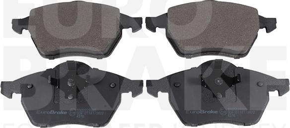 Eurobrake 5502229985 - Kit de plaquettes de frein, frein à disque cwaw.fr