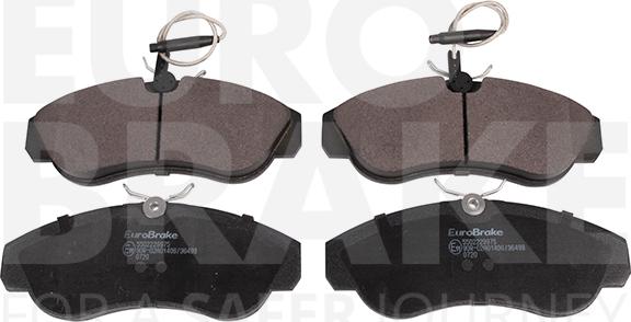 Eurobrake 5502229975 - Kit de plaquettes de frein, frein à disque cwaw.fr