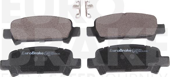 Eurobrake 5502224411 - Kit de plaquettes de frein, frein à disque cwaw.fr