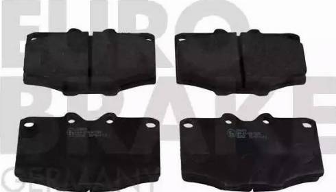 Eurobrake 5502224509 - Kit de plaquettes de frein, frein à disque cwaw.fr