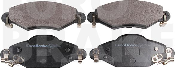 Eurobrake 5502224570 - Kit de plaquettes de frein, frein à disque cwaw.fr