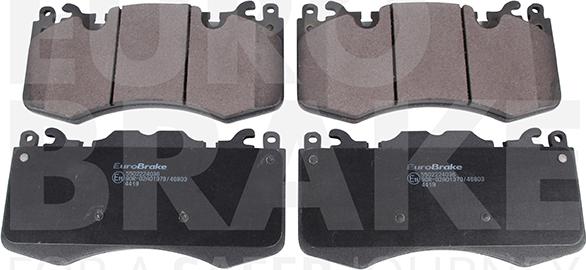 Eurobrake 5502224036 - Kit de plaquettes de frein, frein à disque cwaw.fr