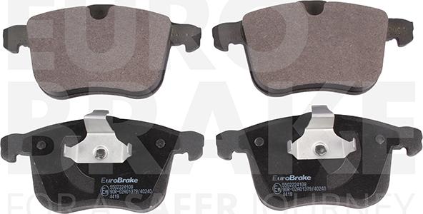 Eurobrake 5502224109 - Kit de plaquettes de frein, frein à disque cwaw.fr