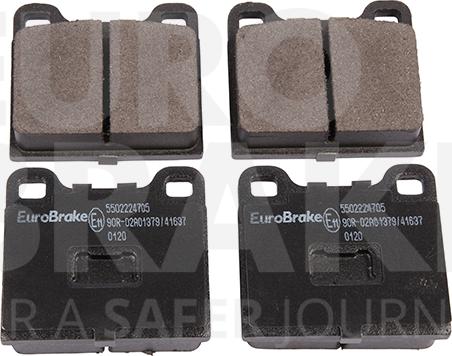 Eurobrake 5502224705 - Kit de plaquettes de frein, frein à disque cwaw.fr