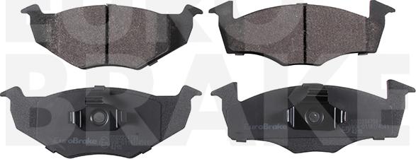 Eurobrake 5502224733 - Kit de plaquettes de frein, frein à disque cwaw.fr